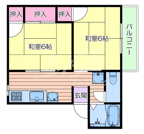 ネオグランデの物件間取画像